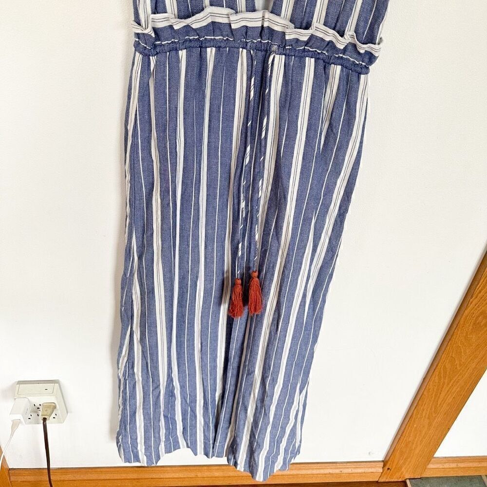 Tularosa X Revolve Essie Maxi Dress in Indigo Stripe - Picture 8 of 12
